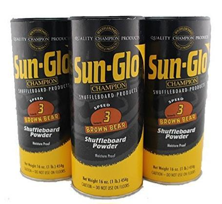 Sun-Glo 3 Speed Shuffleboard Powder Wax